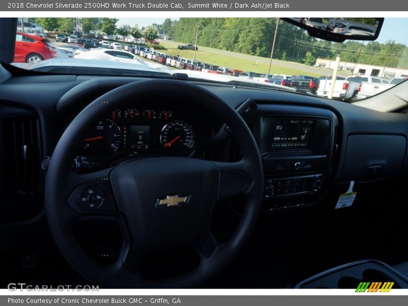 Summit White / Dark Ash/Jet Black 2018 Chevrolet Silverado 2500HD Work Truck Double Cab