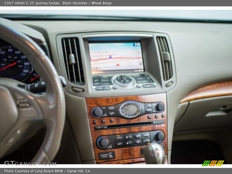 Black Obsidian / Wheat Beige 2007 Infiniti G 35 Journey Sedan