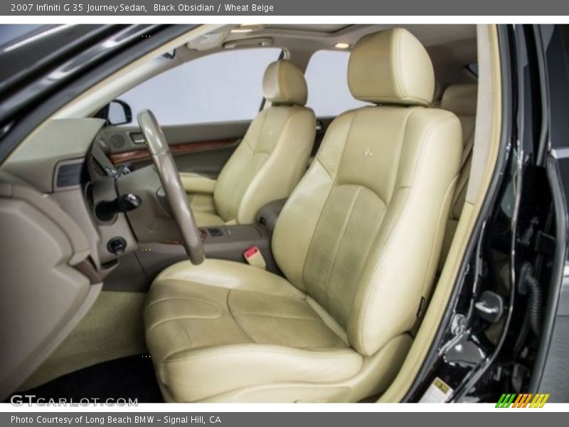 Black Obsidian / Wheat Beige 2007 Infiniti G 35 Journey Sedan