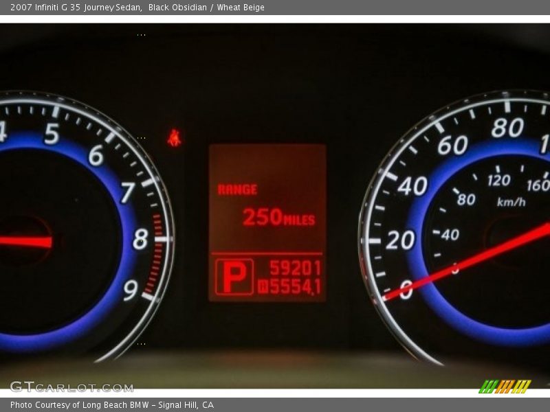 Black Obsidian / Wheat Beige 2007 Infiniti G 35 Journey Sedan