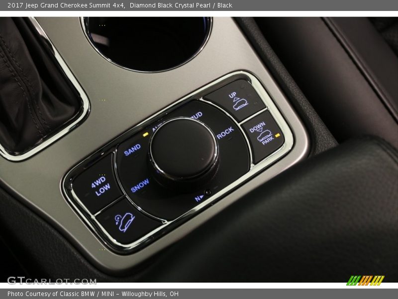 Diamond Black Crystal Pearl / Black 2017 Jeep Grand Cherokee Summit 4x4