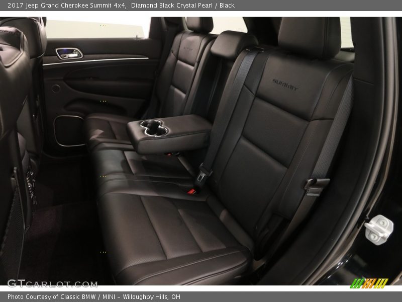 Diamond Black Crystal Pearl / Black 2017 Jeep Grand Cherokee Summit 4x4