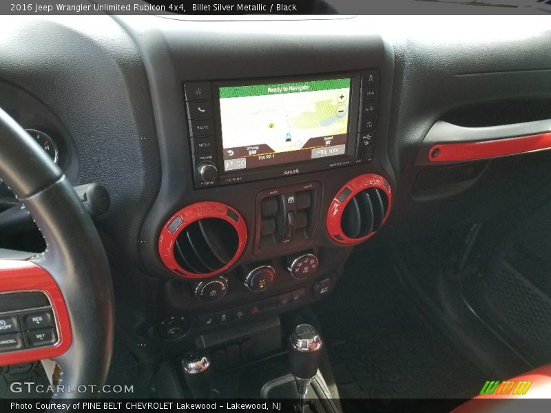 Billet Silver Metallic / Black 2016 Jeep Wrangler Unlimited Rubicon 4x4