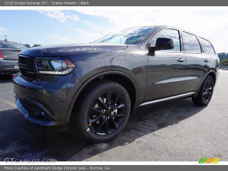 Granite Metallic / Black 2018 Dodge Durango SXT