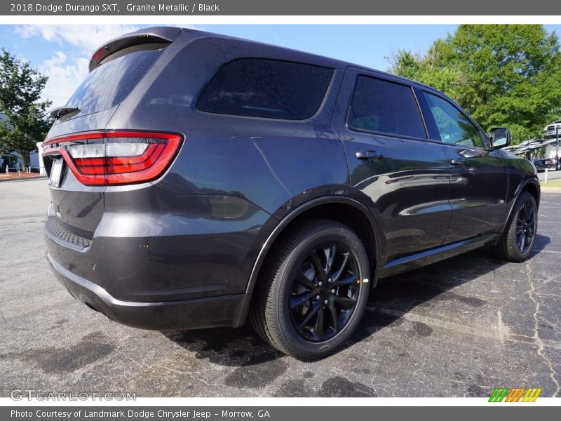 Granite Metallic / Black 2018 Dodge Durango SXT