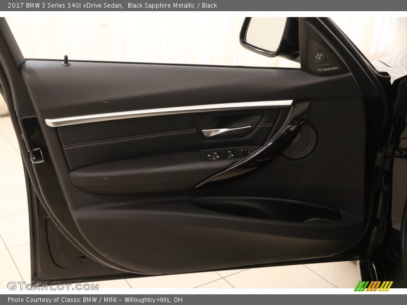 Black Sapphire Metallic / Black 2017 BMW 3 Series 340i xDrive Sedan