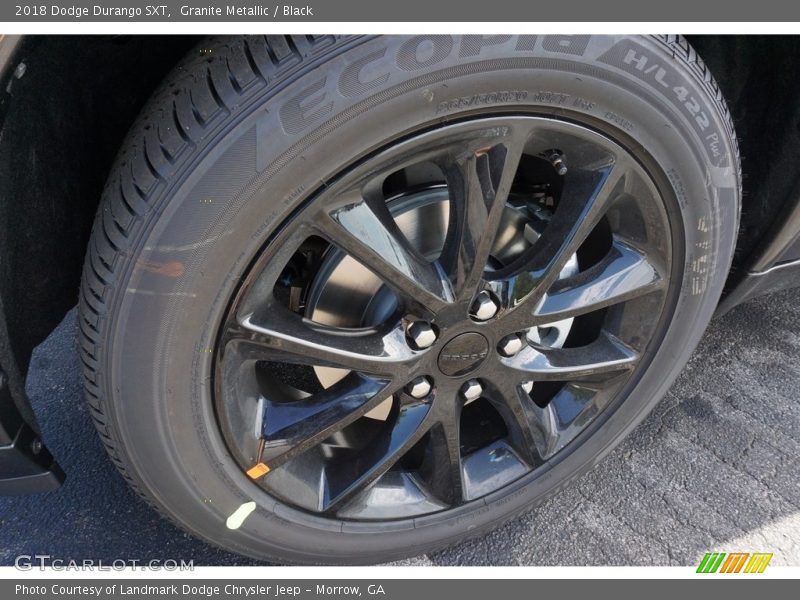 Granite Metallic / Black 2018 Dodge Durango SXT