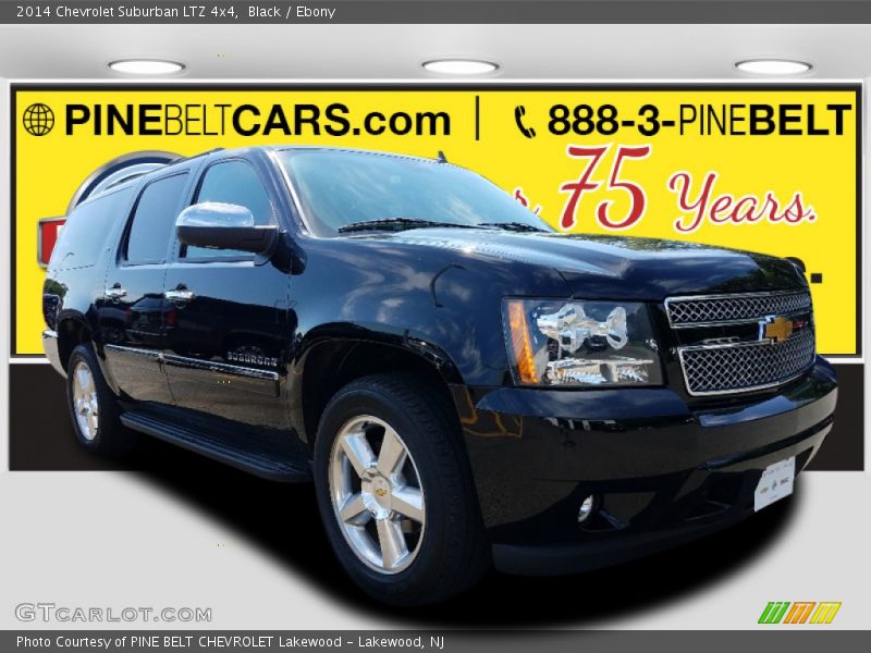 Black / Ebony 2014 Chevrolet Suburban LTZ 4x4