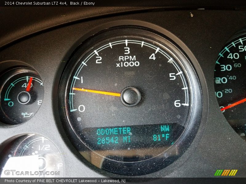 Black / Ebony 2014 Chevrolet Suburban LTZ 4x4
