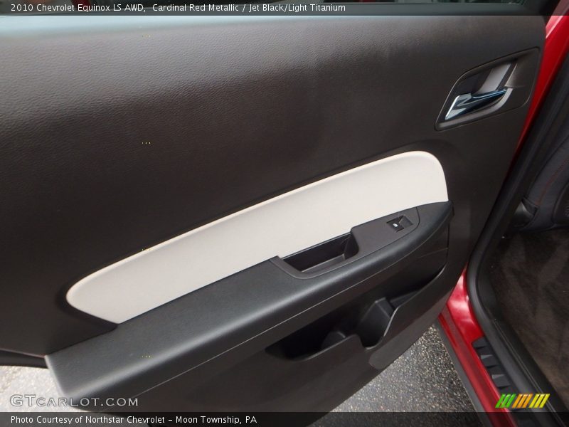 Cardinal Red Metallic / Jet Black/Light Titanium 2010 Chevrolet Equinox LS AWD
