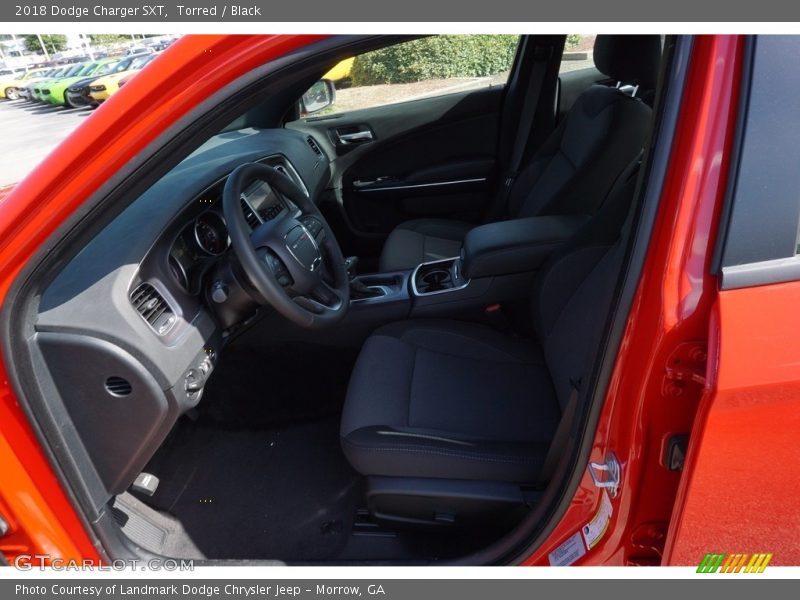 Torred / Black 2018 Dodge Charger SXT