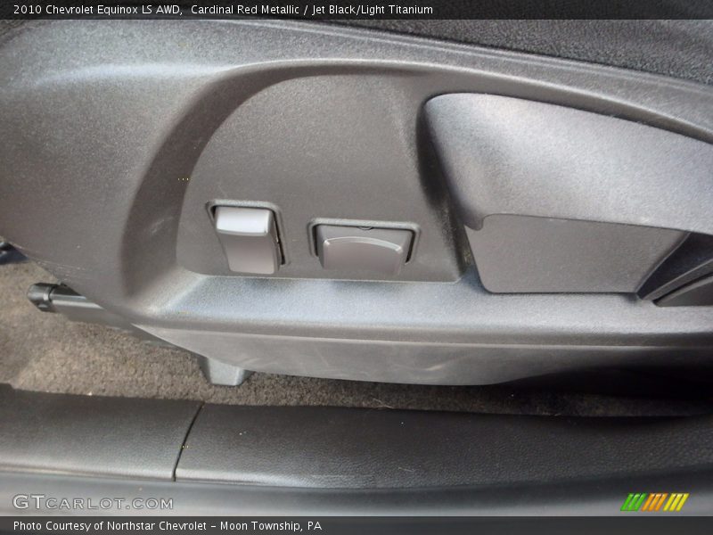 Cardinal Red Metallic / Jet Black/Light Titanium 2010 Chevrolet Equinox LS AWD