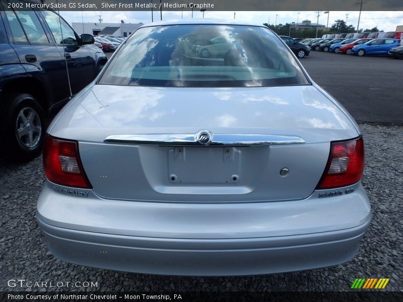Silver Frost Metallic / Medium Graphite 2002 Mercury Sable GS Sedan