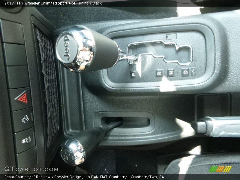 Rhino / Black 2017 Jeep Wrangler Unlimited Sport 4x4