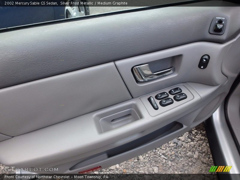 Silver Frost Metallic / Medium Graphite 2002 Mercury Sable GS Sedan