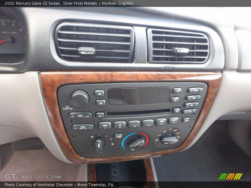 Silver Frost Metallic / Medium Graphite 2002 Mercury Sable GS Sedan