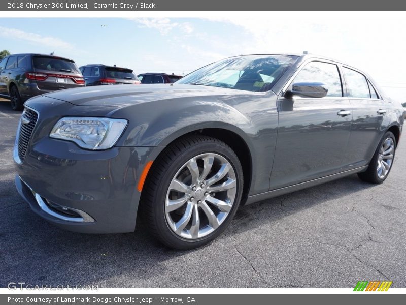 Ceramic Grey / Black 2018 Chrysler 300 Limited