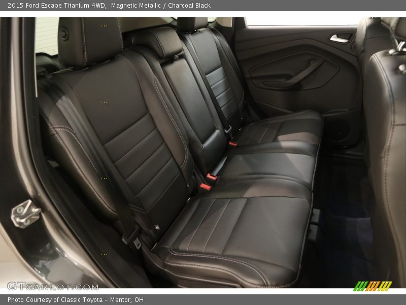 Magnetic Metallic / Charcoal Black 2015 Ford Escape Titanium 4WD