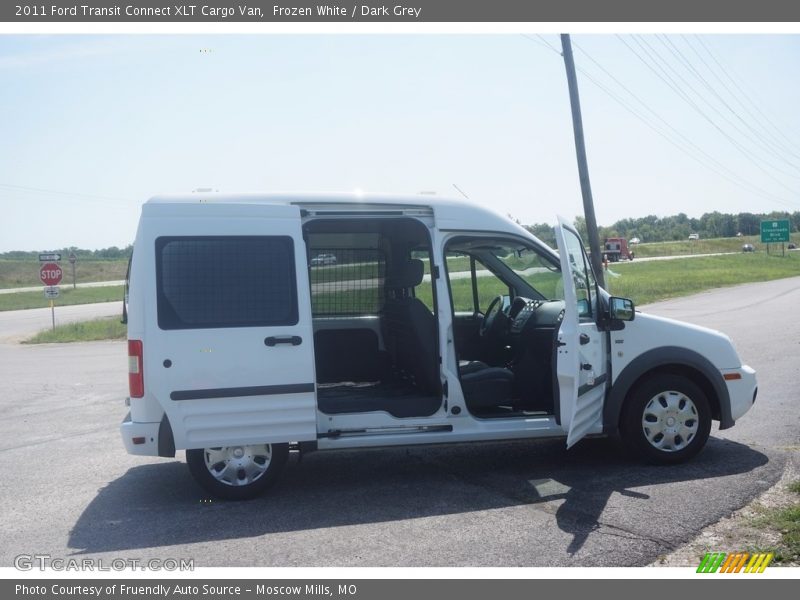 Frozen White / Dark Grey 2011 Ford Transit Connect XLT Cargo Van