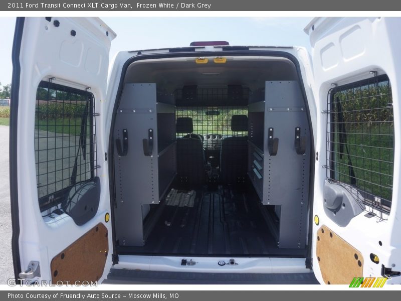 Frozen White / Dark Grey 2011 Ford Transit Connect XLT Cargo Van
