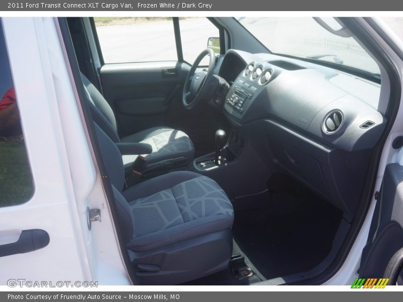 Frozen White / Dark Grey 2011 Ford Transit Connect XLT Cargo Van