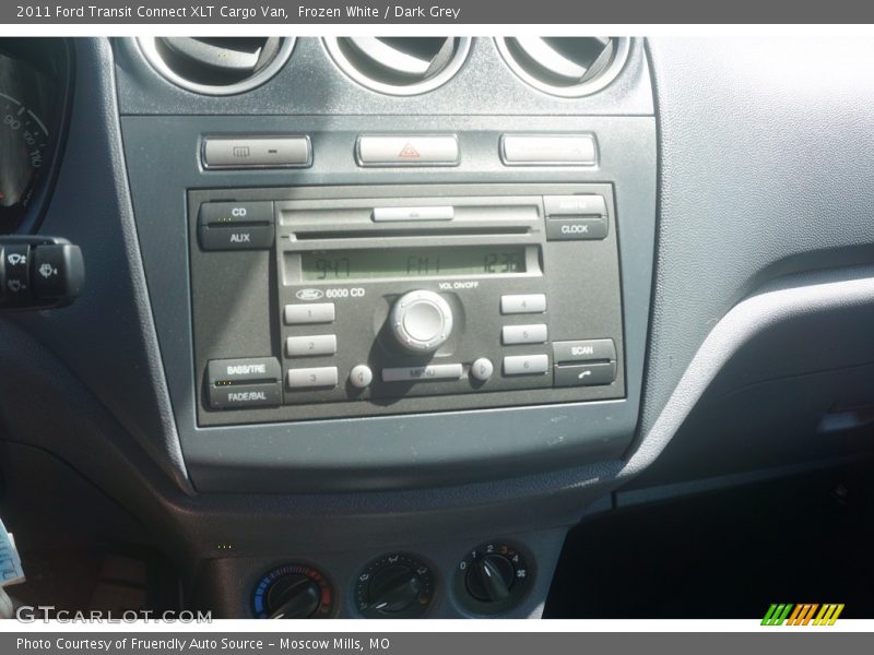 Frozen White / Dark Grey 2011 Ford Transit Connect XLT Cargo Van