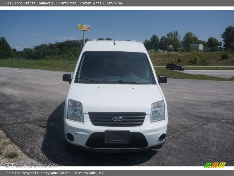Frozen White / Dark Grey 2011 Ford Transit Connect XLT Cargo Van