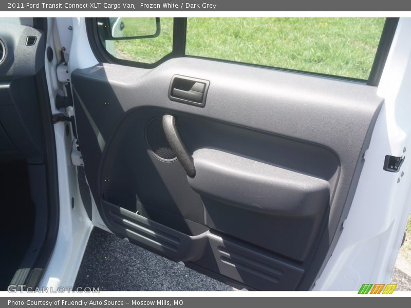 Frozen White / Dark Grey 2011 Ford Transit Connect XLT Cargo Van