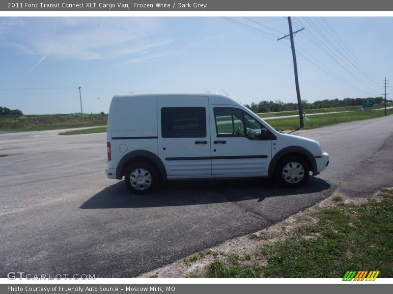 Frozen White / Dark Grey 2011 Ford Transit Connect XLT Cargo Van
