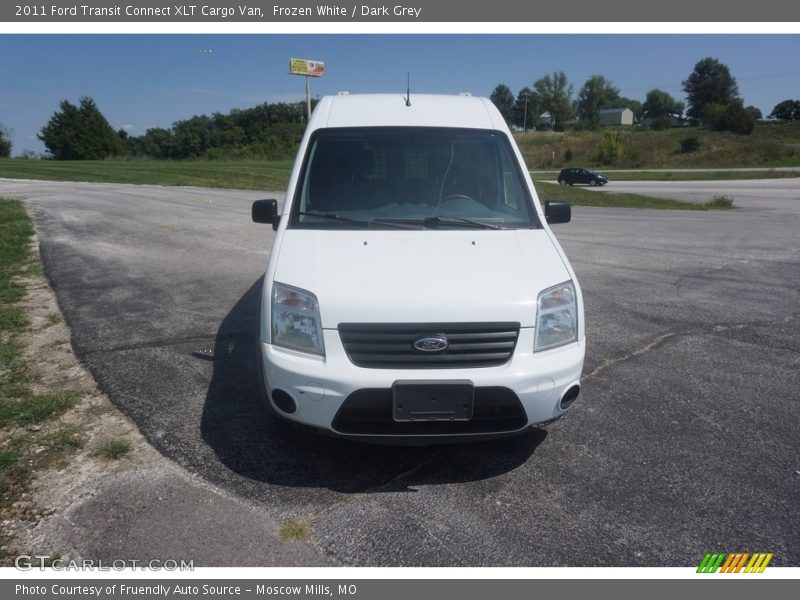 Frozen White / Dark Grey 2011 Ford Transit Connect XLT Cargo Van