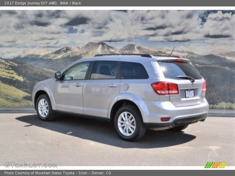 Billet / Black 2017 Dodge Journey SXT AWD