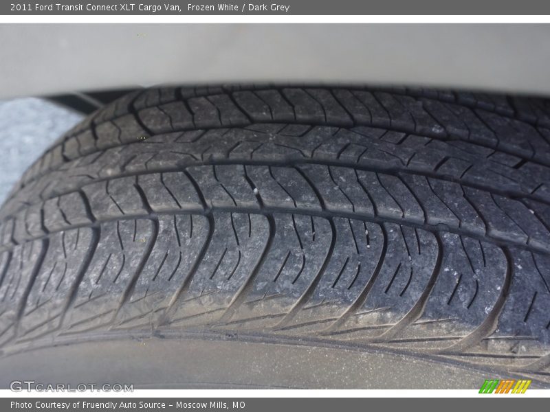 Frozen White / Dark Grey 2011 Ford Transit Connect XLT Cargo Van