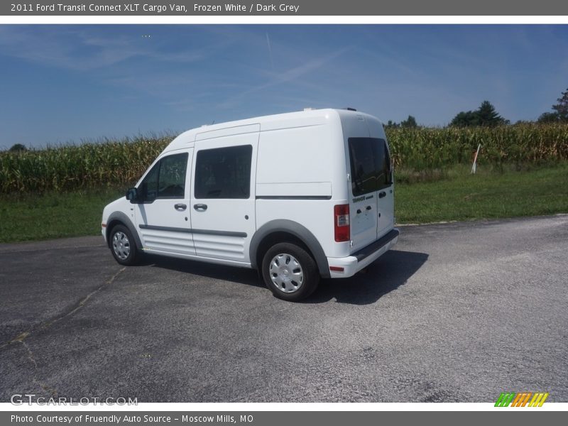 Frozen White / Dark Grey 2011 Ford Transit Connect XLT Cargo Van