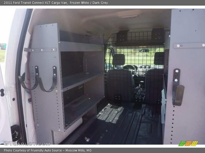 Frozen White / Dark Grey 2011 Ford Transit Connect XLT Cargo Van
