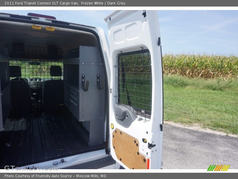 Frozen White / Dark Grey 2011 Ford Transit Connect XLT Cargo Van