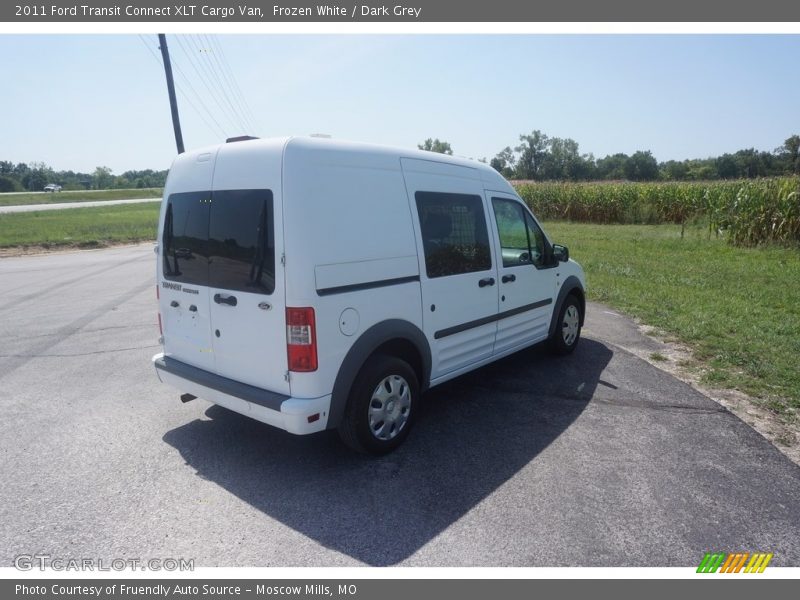 Frozen White / Dark Grey 2011 Ford Transit Connect XLT Cargo Van