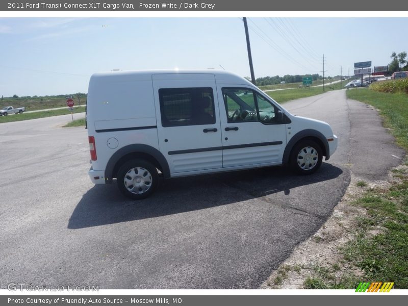 Frozen White / Dark Grey 2011 Ford Transit Connect XLT Cargo Van