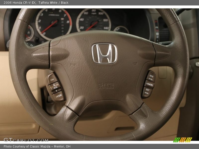 Taffeta White / Black 2006 Honda CR-V EX