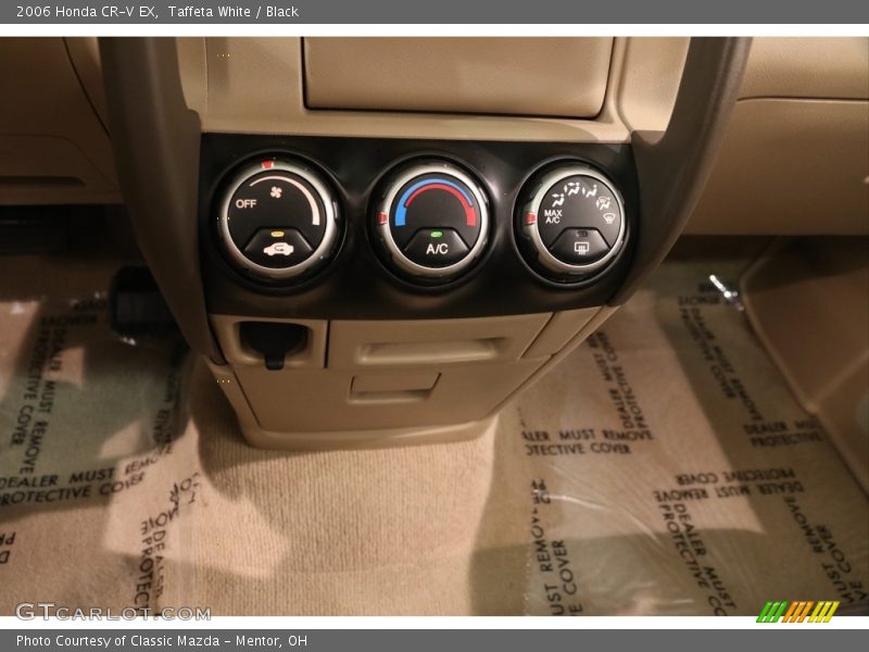Taffeta White / Black 2006 Honda CR-V EX