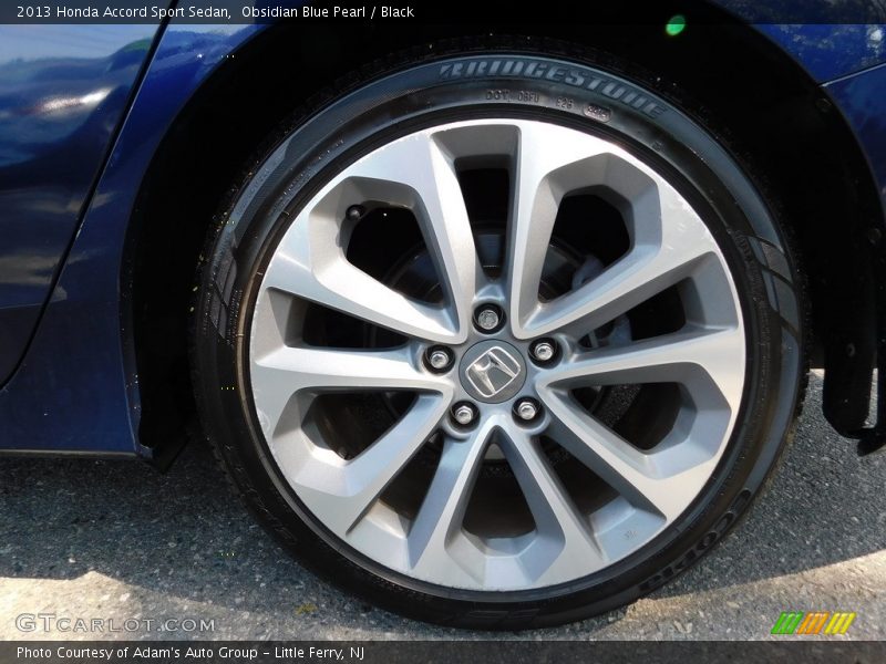 Obsidian Blue Pearl / Black 2013 Honda Accord Sport Sedan