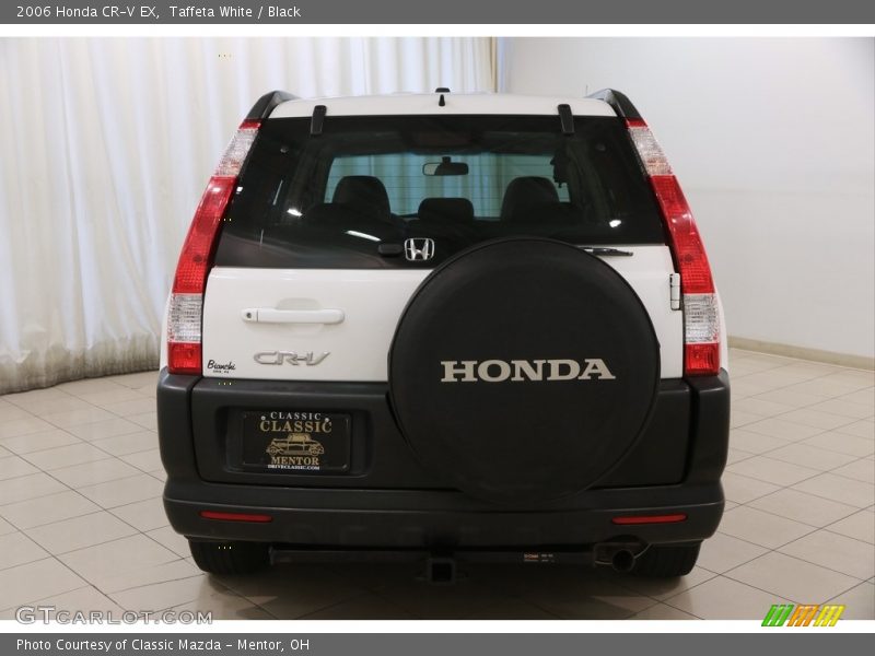 Taffeta White / Black 2006 Honda CR-V EX