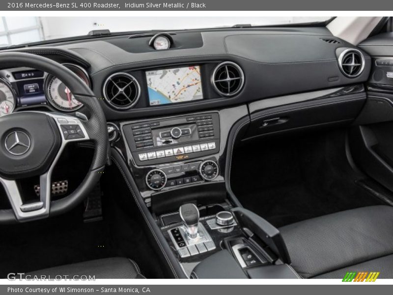 Iridium Silver Metallic / Black 2016 Mercedes-Benz SL 400 Roadster