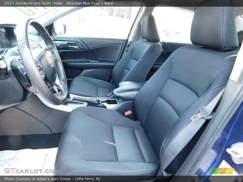 Obsidian Blue Pearl / Black 2013 Honda Accord Sport Sedan