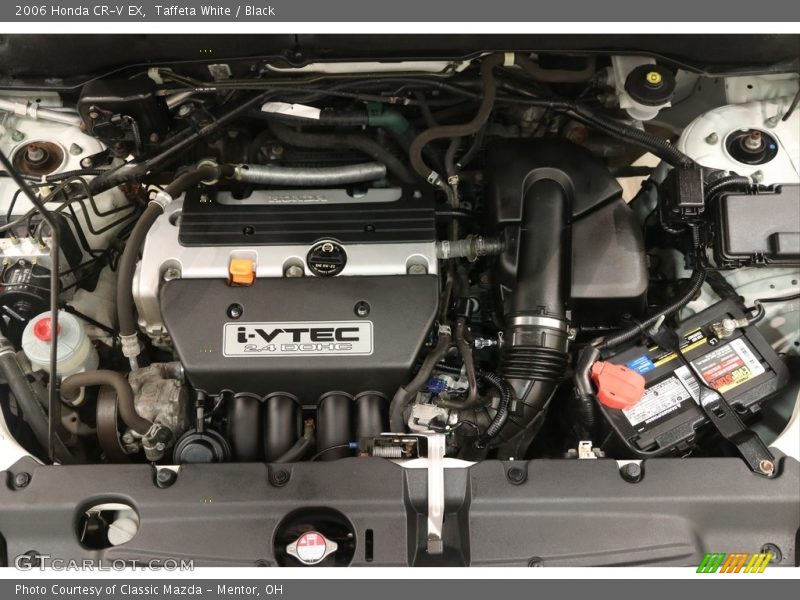 Taffeta White / Black 2006 Honda CR-V EX