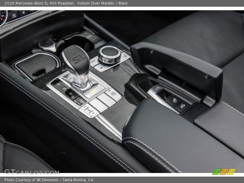 Iridium Silver Metallic / Black 2016 Mercedes-Benz SL 400 Roadster