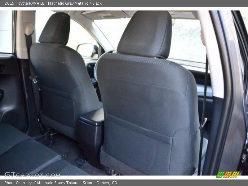 Magnetic Gray Metallic / Black 2015 Toyota RAV4 LE