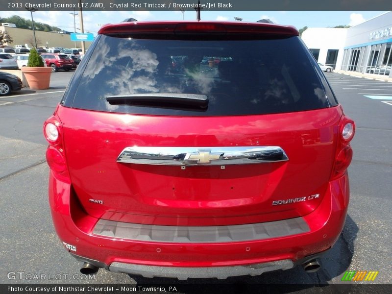 Crystal Red Tintcoat / Brownstone/Jet Black 2013 Chevrolet Equinox LTZ AWD