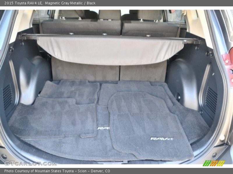 Magnetic Gray Metallic / Black 2015 Toyota RAV4 LE