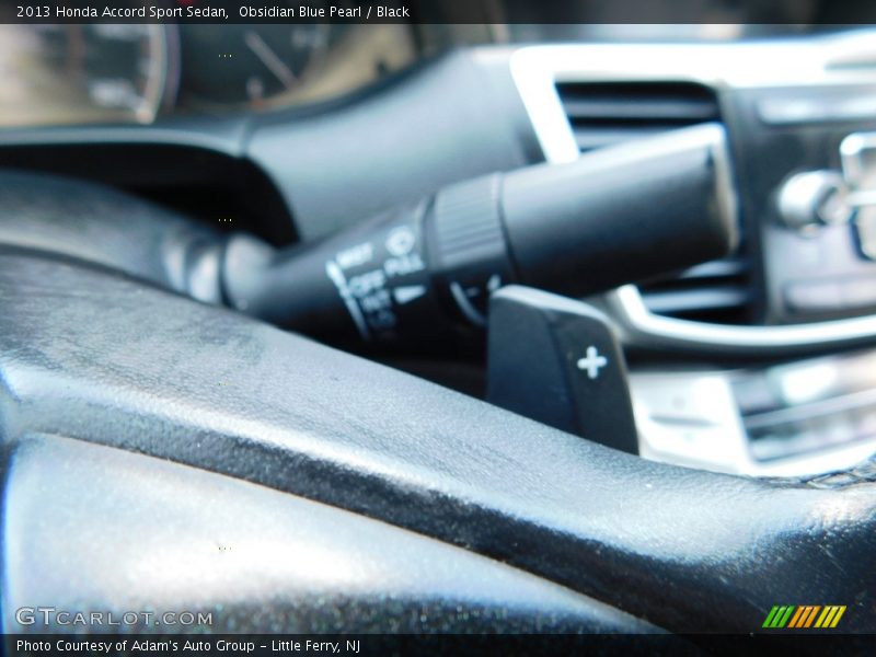 Obsidian Blue Pearl / Black 2013 Honda Accord Sport Sedan
