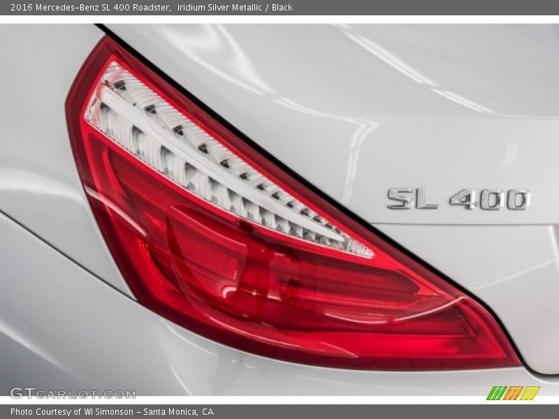 Iridium Silver Metallic / Black 2016 Mercedes-Benz SL 400 Roadster